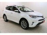 2017 Blizzard Pearl White Toyota RAV4 Platinum #135657970