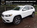 2020 Bright White Jeep Cherokee Limited 4x4 #135671219