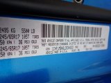 2020 Cherokee Color Code for Hydro Blue Pearl - Color Code: PBJ