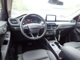 2020 Ford Escape SEL 4WD Ebony Black Interior