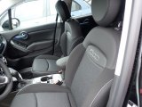 2019 Fiat 500X Pop AWD Black Interior