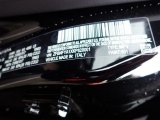 2019 500X Color Code for Nero Cinema (Black) - Color Code: 601