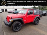 2020 Firecracker Red Jeep Wrangler Sport 4x4 #135671214