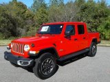 Firecracker Red Jeep Gladiator in 2020