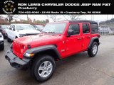 2020 Firecracker Red Jeep Wrangler Unlimited Sport 4x4 #135671222