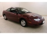 2002 Cranberry Saturn S Series SC1 Coupe #135691527