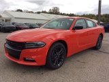 2019 Dodge Charger SXT AWD Front 3/4 View