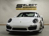 2015 White Porsche 911 Turbo S Coupe #135691322