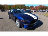 Kona Blue Ford Mustang in 2020