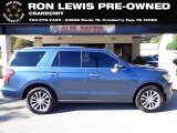 2018 Blue Ford Expedition Limited 4x4 #135715802