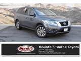 Dark Slate Nissan Pathfinder in 2013