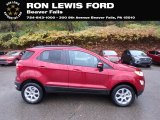 2019 Ruby Red Metallic Ford EcoSport SE 4WD #135727849