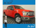 2018 Race Red Ford F150 XLT SuperCrew 4x4 #135727969