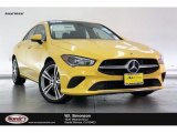 2020 Sun Yellow Mercedes-Benz CLA 250 Coupe #135727894