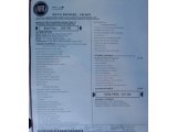 2019 Fiat 500X Blue Sky Edition AWD Window Sticker