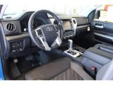 2020 Toyota Tundra TSS Off Road CrewMax 4x4 Black Interior