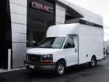 2019 Summit White GMC Savana Cutaway 3500 Commercial Moving Truck #135762771