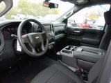 2020 Chevrolet Silverado 1500 Custom Crew Cab 4x4 Jet Black Interior