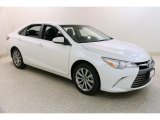 2017 Blizzard White Pearl Toyota Camry XLE #135762886