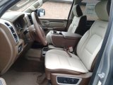 2020 Ram 1500 Laramie Crew Cab 4x4 Light Frost Beige/Mountain Brown Interior