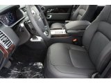2020 Land Rover Range Rover Supercharged LWB Ebony Interior