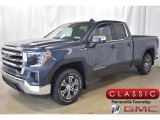 2019 Dark Sky Metallic GMC Sierra 1500 SLE Double Cab 4WD #135814178