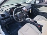 2020 Subaru Impreza Premium Sedan Ivory Interior