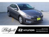 2020 Machine Gray Hyundai Elantra SE #135830421