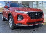 2020 Calypso Red Hyundai Santa Fe SE AWD #135830349