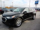 2020 Mosaic Black Metallic Chevrolet Traverse LS AWD #135830525