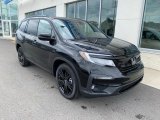 2020 Honda Pilot Black Edition AWD Front 3/4 View