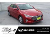 2020 Scarlet Red Pearl Hyundai Elantra SE #135853031