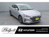 2020 Symphony Silver Hyundai Elantra Limited #135853030