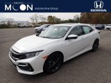 2020 Platinum White Pearl Honda Civic EX Hatchback #135853011