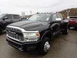 2019 Diamond Black Crystal Pearl Ram 3500 Limited Mega Cab 4x4 #135866592