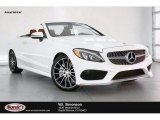 2017 Polar White Mercedes-Benz C 300 Cabriolet #135866543