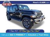 2020 Black Jeep Wrangler Unlimited Sahara 4x4 #135880138