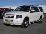 2009 White Platinum Tri-Coat Metallic Ford Expedition Limited #1347781