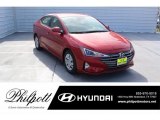 2020 Scarlet Red Pearl Hyundai Elantra SE #135905167