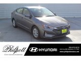 2020 Machine Gray Hyundai Elantra SE #135905171