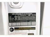 2019 AMG GT Color Code for designo Iridium Silver Magno (Matte) - Color Code: 982