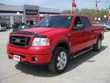 2007 Bright Red Ford F150 FX4 SuperCrew 4x4 #13519319