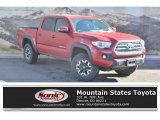 2017 Barcelona Red Metallic Toyota Tacoma TRD Off Road Double Cab 4x4 #135907946