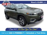 2020 Olive Green Pearl Jeep Cherokee Limited 4x4 #135924710