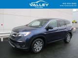 2019 Obsidian Blue Pearl Honda Pilot EX-L AWD #135924684