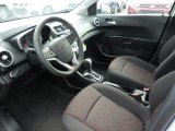 2019 Chevrolet Sonic LT Hatchback Jet Black Interior