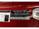 2020 AMG GT Color Code for Jupiter Red - Color Code: 589
