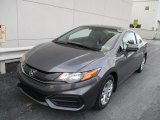 2015 Honda Civic LX Coupe Front 3/4 View