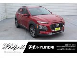 2020 Pulse Red Hyundai Kona Limited #135976352