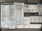 2020 Honda Pilot Touring AWD Window Sticker